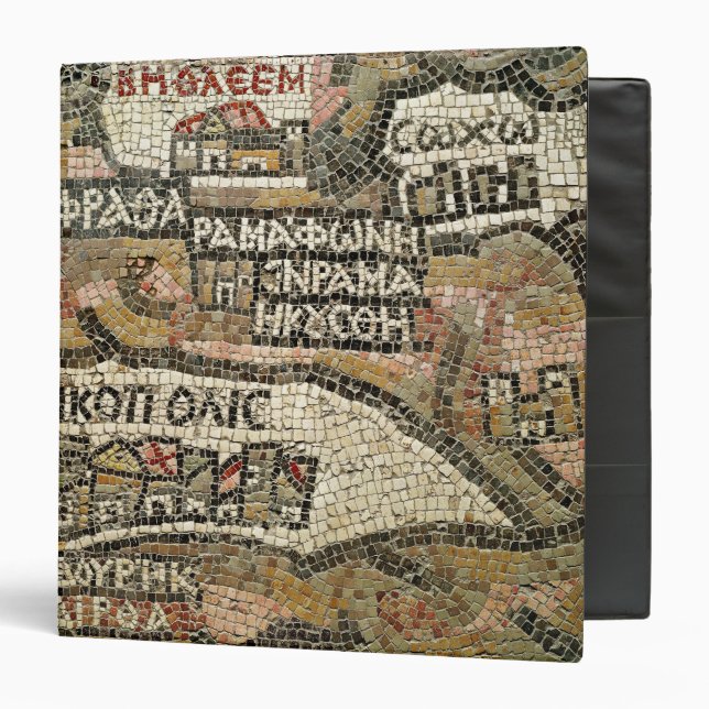 Bethlehem, detail from a map of Jericho Binder (Front/Inside)