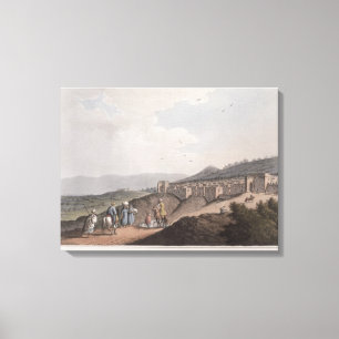 Bethlehem in Palestine, View of the Principal Part Canvas Print