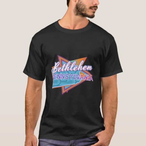 Bethlehem Pennsylvania Throwback T_Shirt