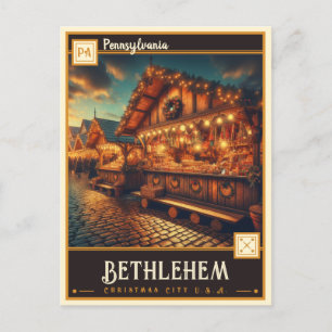 Bethlehem, Pennsylvania   Vintage Postcard