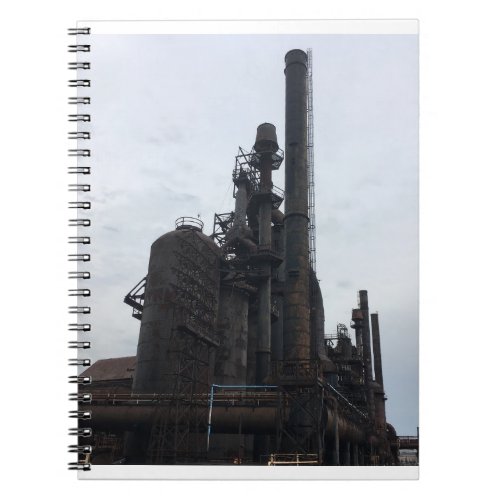 Bethlehem Steel Factory in Bethlehem PA Notebook