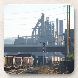 Bethlehem steel  rail yard         beverage coaster