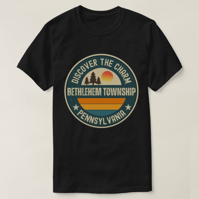 Bethlehem township, Pennsylvania T-Shirt (Design Front)