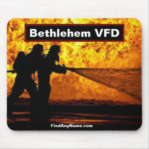 Bethlehem VFD Firefighters Mousepad