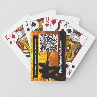 Bethlehem Volunteer Fire Department Playing Cards