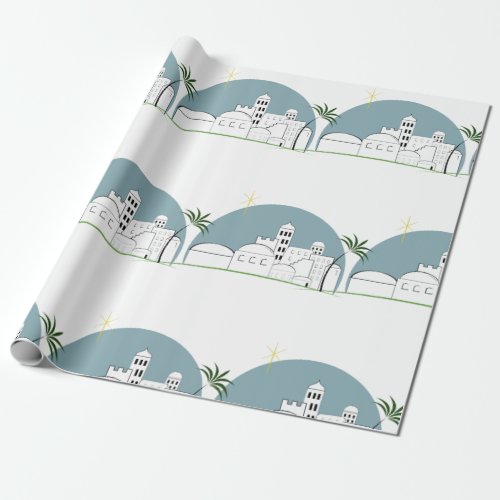 Bethlehem Wrapping Paper