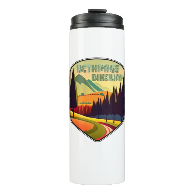 Bethpage Bikeway Colors Thermal Tumbler (Front)
