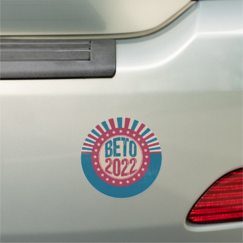 Beto 2022 Vintage American Flag Governor Election  Car Magnet