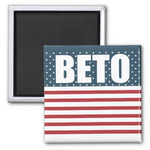 Beto American Flag Texas Governor Midterm Election Magnet