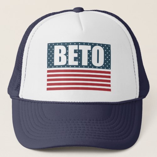 Beto American Flag Texas Governor Midterm Election Trucker Hat