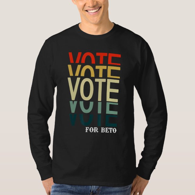 Beto For Texas Democratic Governor 1 T-Shirt (Front)