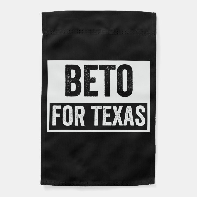 beto FOR TEXAS Garden Flag (Front)