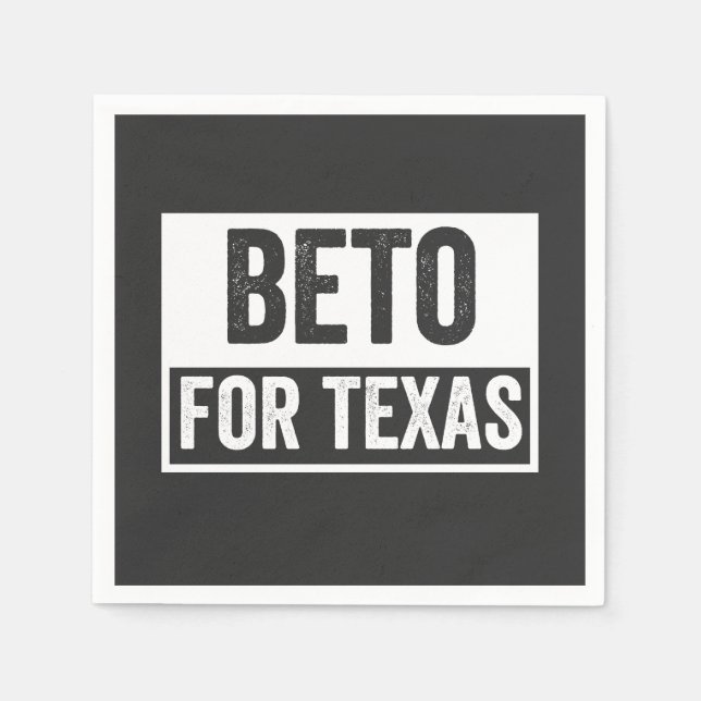 beto FOR TEXAS Napkins (Front)