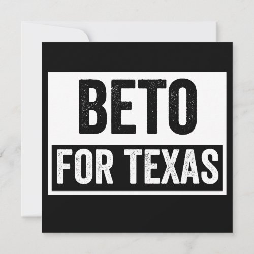 beto FOR TEXAS Save The Date