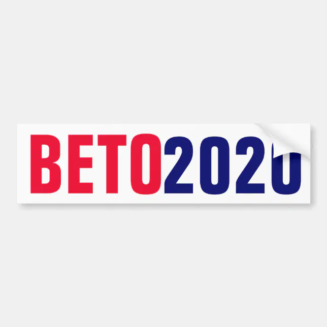 Beto O'Rourke 2020 Bumper Sticker | Zazzle