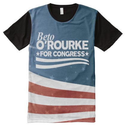 Beto O&#39;Rourke All-Over-Print T-Shirt