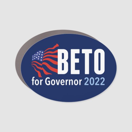 Beto ORourke for Governor 2022 Texas Election Car Magnet