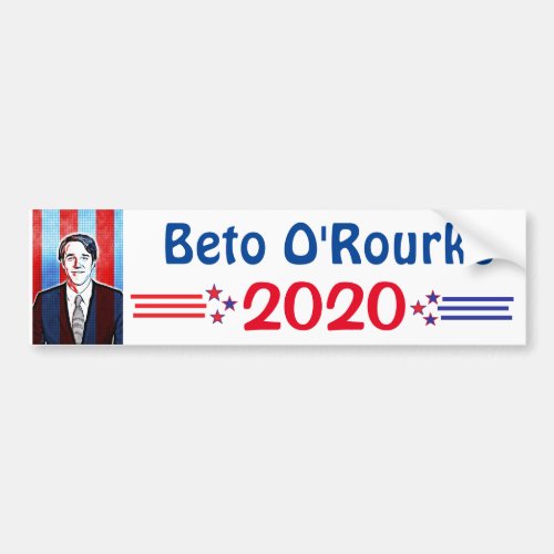 Beto ORourke for President 2020 Bumper Sticker
