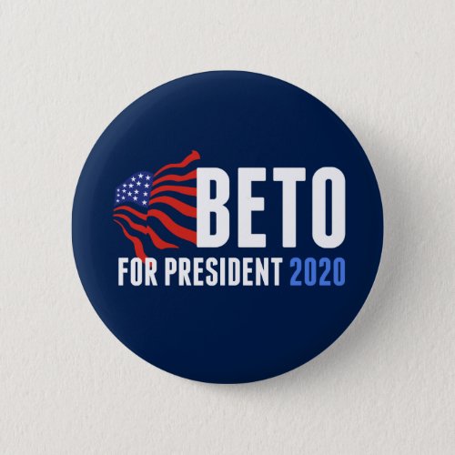 Beto ORourke for President 2020 Button