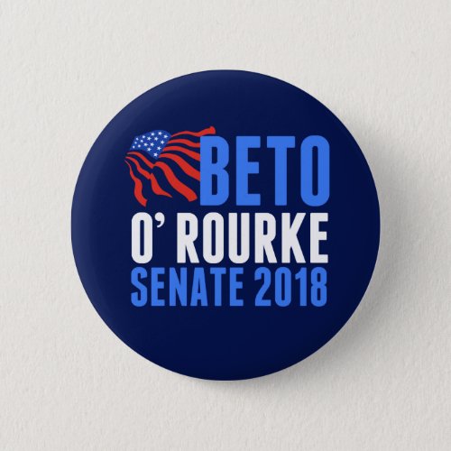 Beto ORourke for Senate 2018 Button