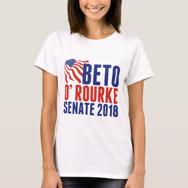 Beto O'Rourke for Senate 2018 T-Shirt (Front)