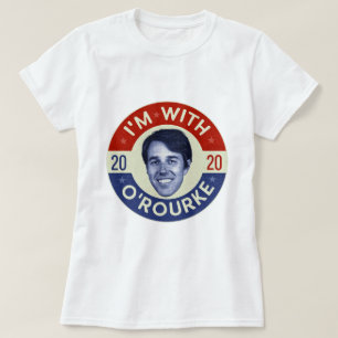 Beto O'Rourke President 2020 Democrat Photo Retro T-Shirt