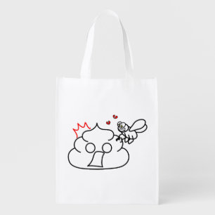 Betrayal - Brootsch the PooPoo Grocery Bag