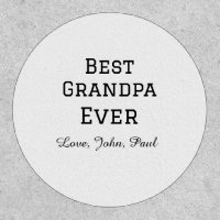 Bets Grandpa ever grandfather gifts simple name