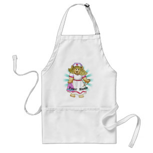 Betsy bear nurse  adult apron