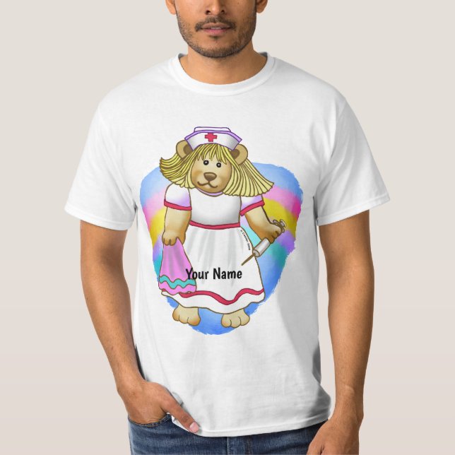 Betsy Bear  Nurse T-Shirt (Front)