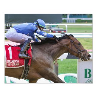 Betsy Blue The Bouwerie Stakes Photo Print