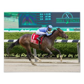 Betsy Blue The Bouwerie Stakes Photo Print
