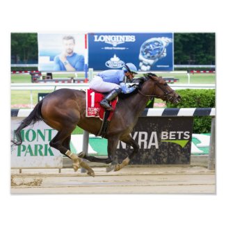 Betsy Blue The Bouwerie Stakes Photo Print