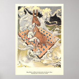 Betsy Bobbin and Hank the Mule adrift Poster