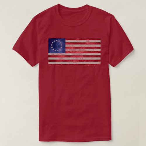 betsy rose t shirt american flag 1776