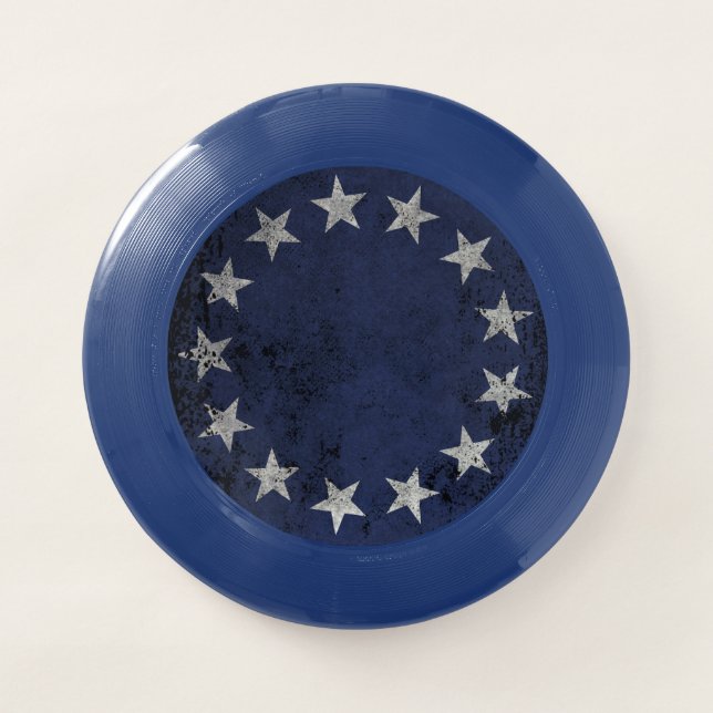 Betsy Ross 13 Stars American Flag Wham-O Frisbee (Front)