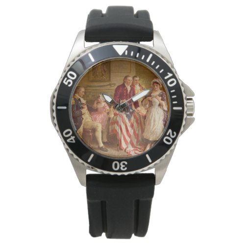 Betsy Ross 1777 American History USA Patriot Watch