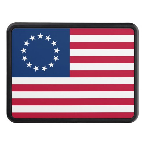 Betsy Ross American Circle Flag Flag 13 Stars Hitch Cover