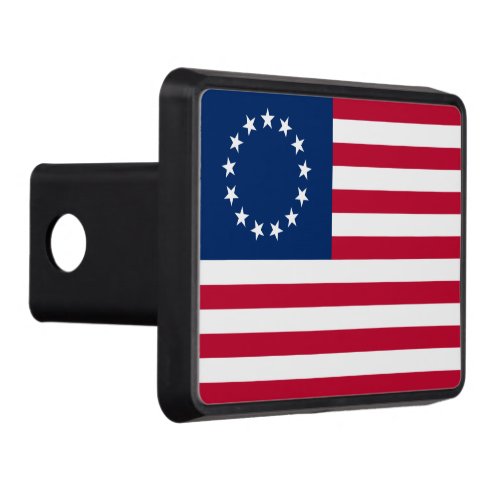 Betsy Ross American Circle Flag Flag 13 Stars Hitch Cover