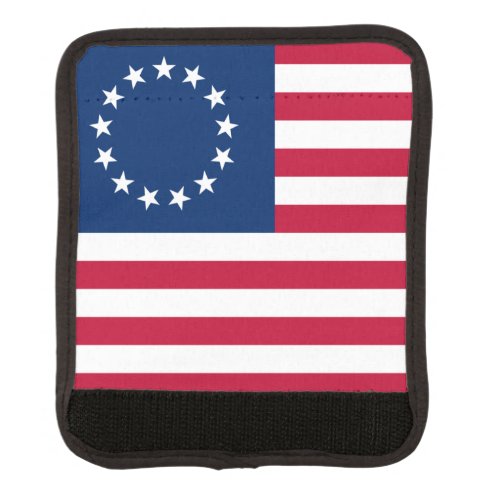 Betsy Ross American Circle Flag Flag 13 Stars Luggage Handle Wrap
