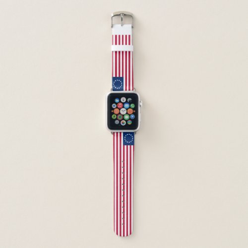 Betsy Ross American Flag Apple Watch Band