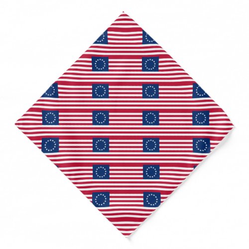 Betsy Ross American Flag Bandana