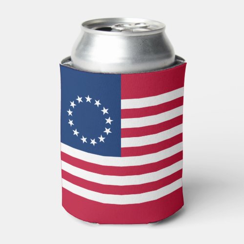Betsy Ross American Flag Can Cooler