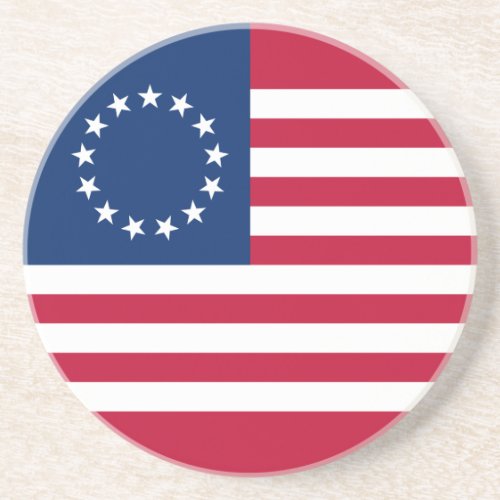 Betsy Ross American Flag Coaster