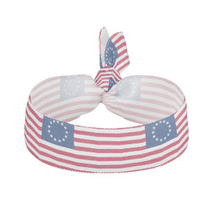 Betsy Ross American Flag Elastic Hair Tie