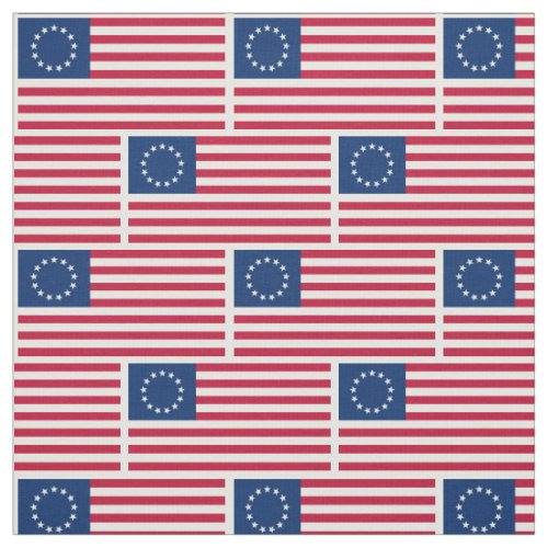 Betsy Ross American Flag Fabric