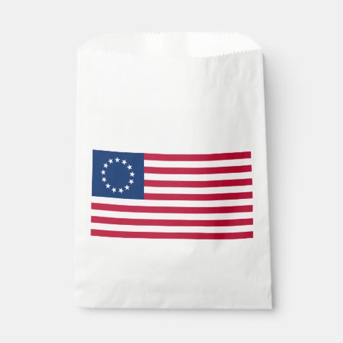 Betsy Ross American Flag Favor Bag