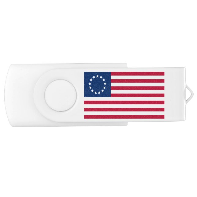 Betsy Ross American Flag Flash Drive (Front)
