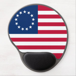 Betsy Ross American Flag Gel Mouse Pad