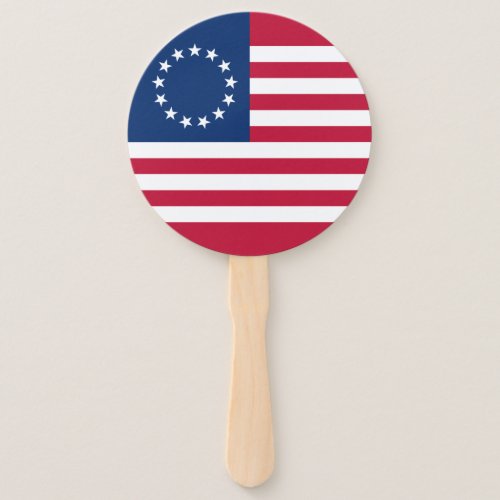 Betsy Ross American Flag Hand Fan